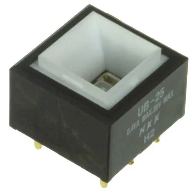 UB25SKG036G (SWITCH PUSH DPDT 0.4VA 28V)