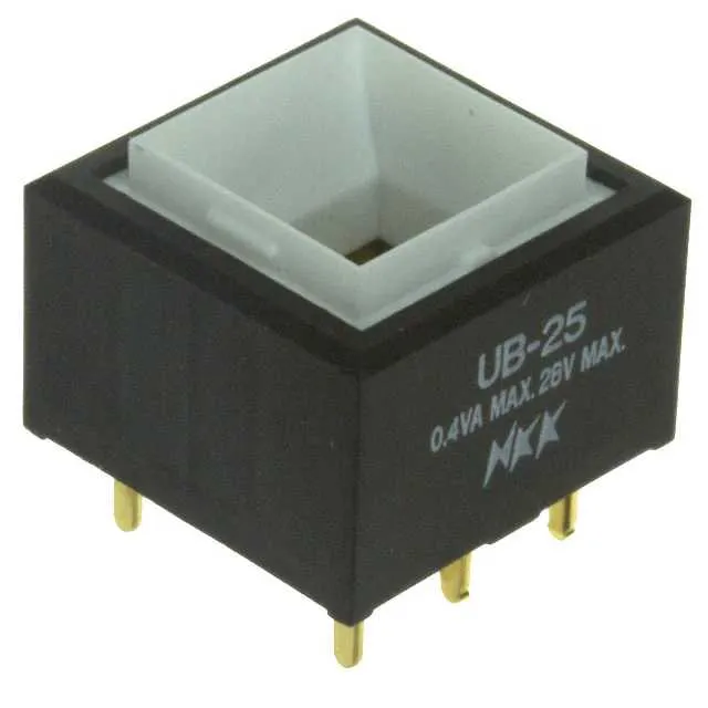 UB25SKG03N (SWITCH PUSH DPDT 0.4VA 28V)