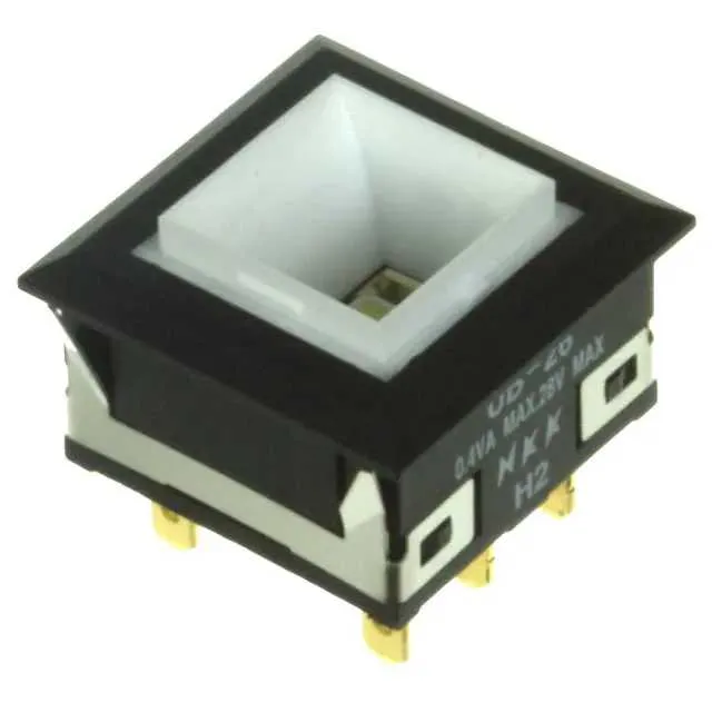 UB26KKG016B (SWITCH PUSH DPDT 0.4VA 28V)