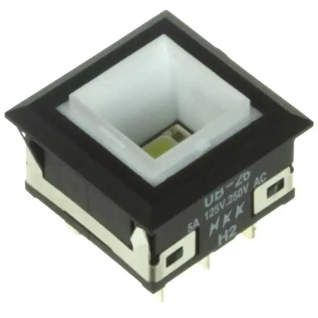 UB26KKW016B (SWITCH PUSHBUTTON DPDT 5A 125V)