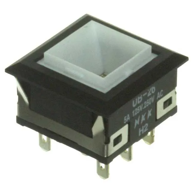 UB26KKW016G (SWITCH PUSHBUTTON DPDT 5A 125V)