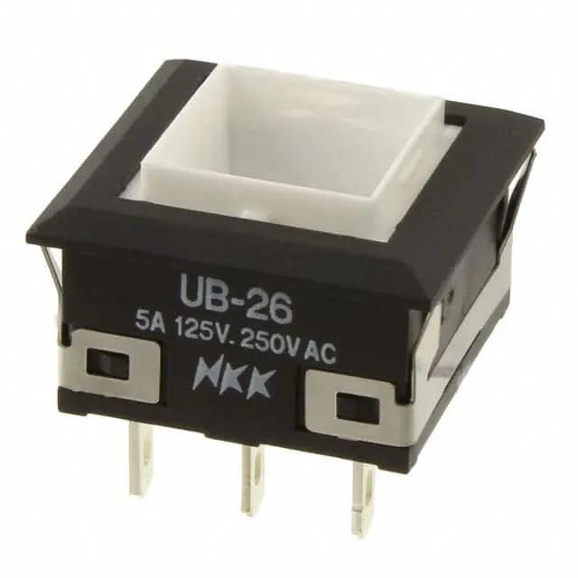 UB26KKW01N/U (SWITCH PUSHBUTTON DPDT 5A 125V)