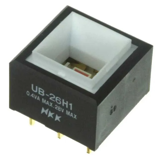 UB26SKG035C (SWITCH PUSH DPDT 0.4VA 28V)