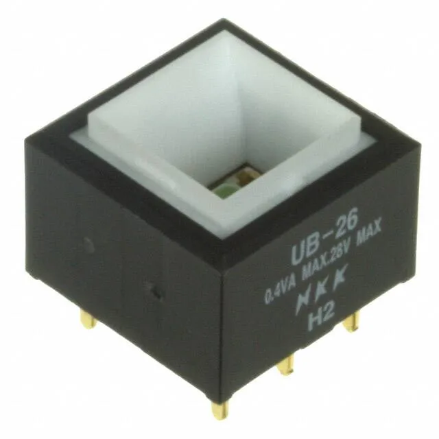 UB26SKG036F (SWITCH PUSH DPDT 0.4VA 28V)