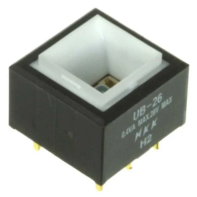 UB26SKG036G (SWITCH PUSH DPDT 0.4VA 28V)