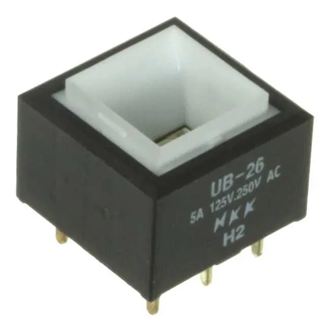 UB26SKW036B (SWITCH PUSHBUTTON DPDT 5A 125V)