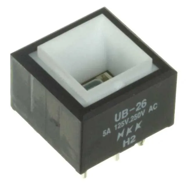 UB26SKW036G (SWITCH PUSHBUTTON DPDT 5A 125V)