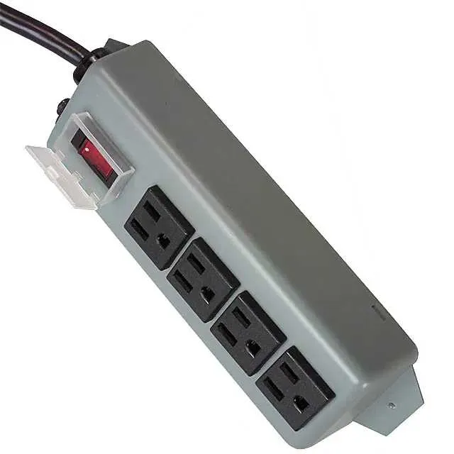UL603CB-6 (POWER STRIP 7.3815A 4OUT 6'CORD")