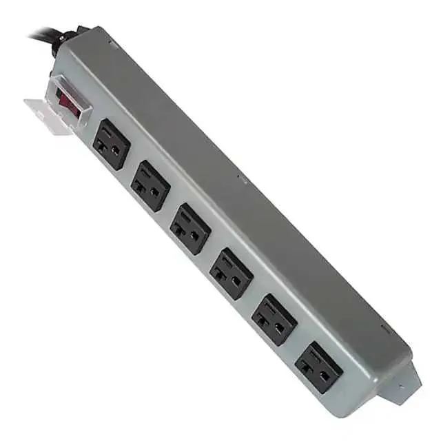 UL620-15 (POWER STRIP 12.520A 6OUT15'CORD")