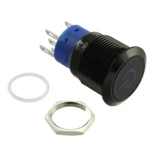 ULV4F2B11544 (SWITCH PUSHBUTTON SPDT 3A 250V)