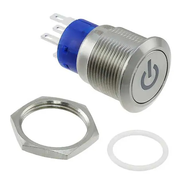 ULV4F2BSS503 (SWITCH PUSHBUTTON SPDT 3A 250V)