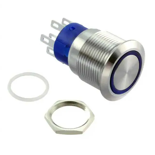ULV4F2GSS341 (SWITCH PUSHBUTTON DPDT 3A 250V)