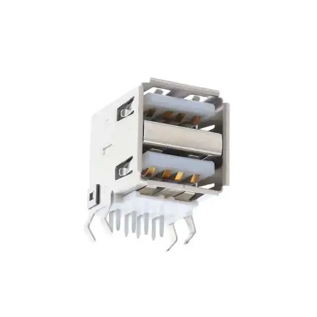 USB-A-D-S-W-TH (USB TYPE A WHITE DBL PCB)