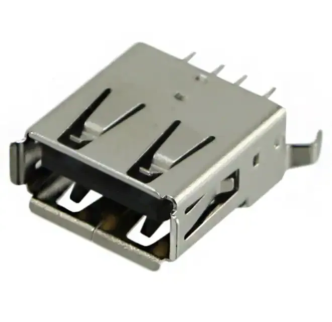 USB-A1VSB6 (CONN USB TYPE A VERTICAL BLACK)