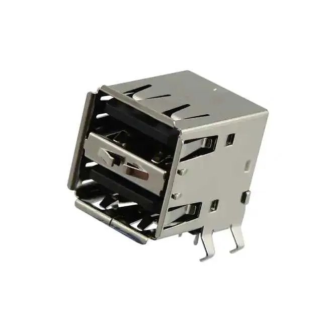 USB-A2HSB6 (CONN USB TYPE A DUAL R/A BLACK)