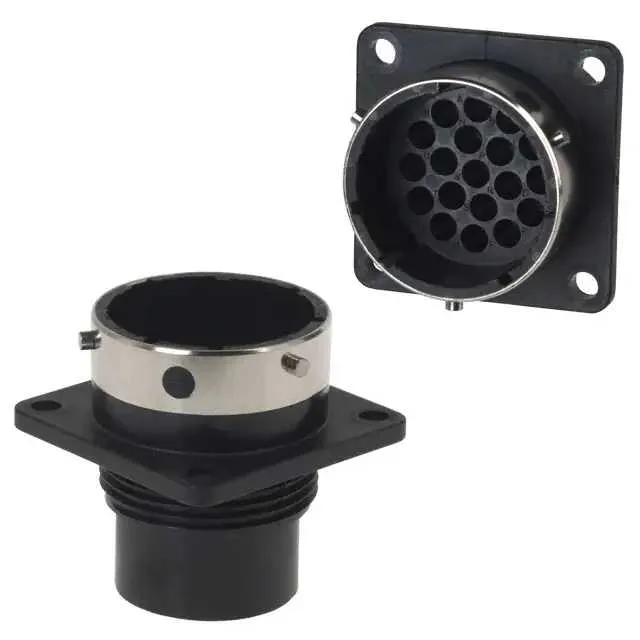UTG01619P (CONN RCPT HSNG MALE 19POS PNL MT)