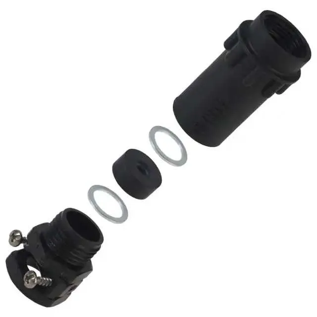 UTG10PG (CONN BACKSHELL W/CLAMP SZ10 PG9)