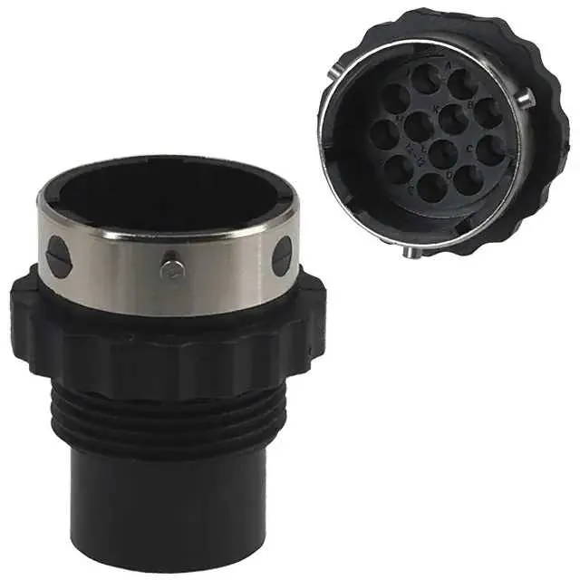 UTG114-12P (CONN RCPT HSG MALE 12POS INLINE)