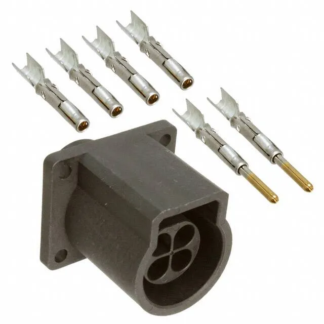 UTL0103G1S14AWG (CONN CIRC RCPT 4POS CRIMP)