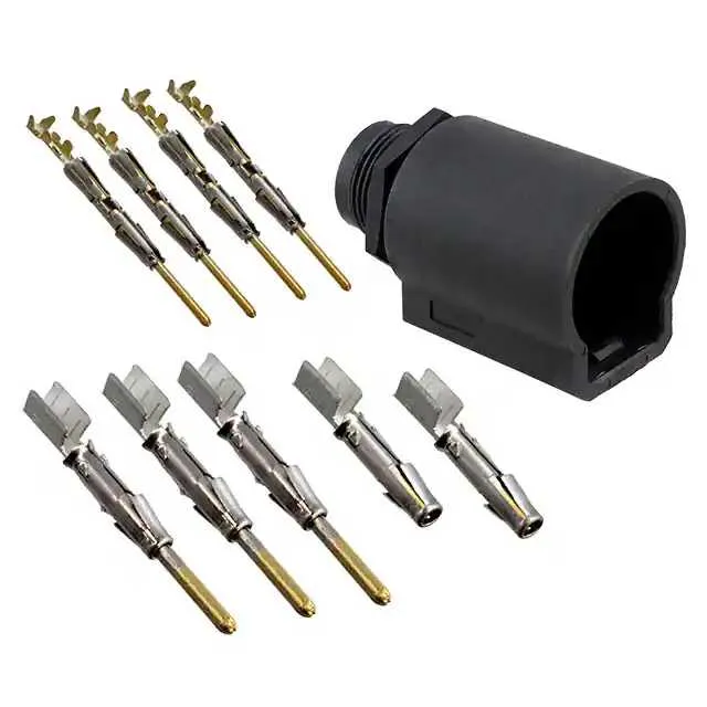 UTL7102G1W3P16AWG (CONN CIRC RCPT 6POS GOLD CRIMP)