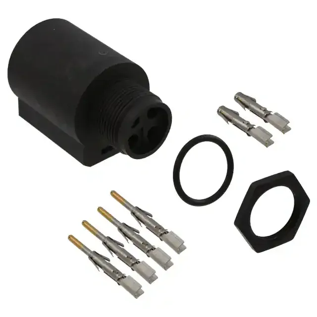 UTL7103G1P14AWG (CONN CIRC RCPT 4POS CRIMP)