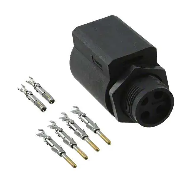 UTL7103G1P20AWG (CONN CIRC RCPT 4POS CRIMP)
