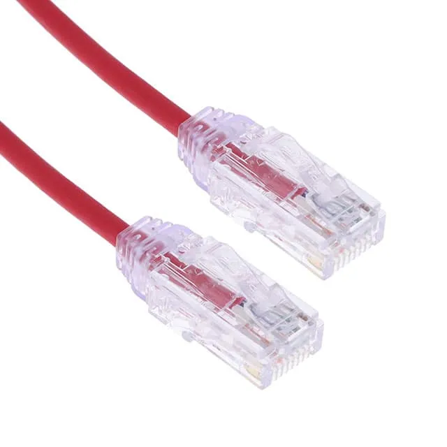 UTP28X8INRD (CAT 6A 28AWG UTP PATCH CORD, CM/)