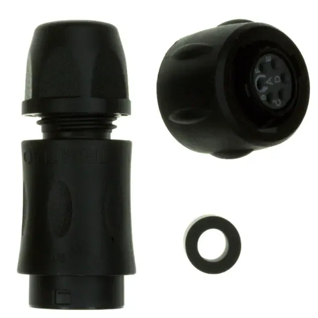 UTS6JC10E6S (CONN PLUG FMALE 6POS SOLDER CUP)