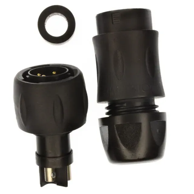 UTS6JC124PSCR (CONN PLUG MALE 4POS SCREW)