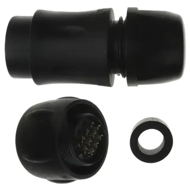 UTS6JC12E10P (CONN PLUG MALE 10POS SOLDER CUP)