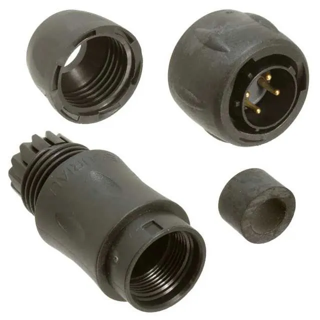 UTS6JC12E4P (CONN PLUG MALE 4POS SOLDER CUP)