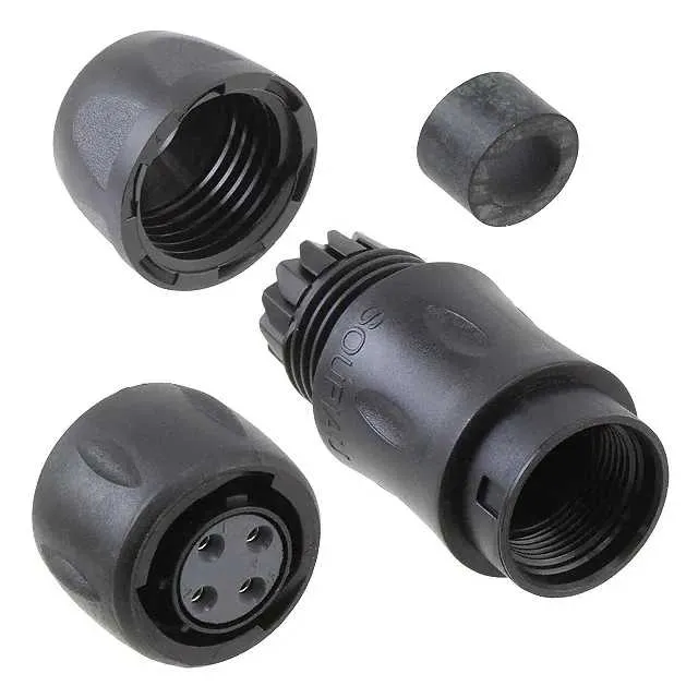 UTS6JC12E4S (CONN PLUG FMALE 4POS SOLDER CUP)