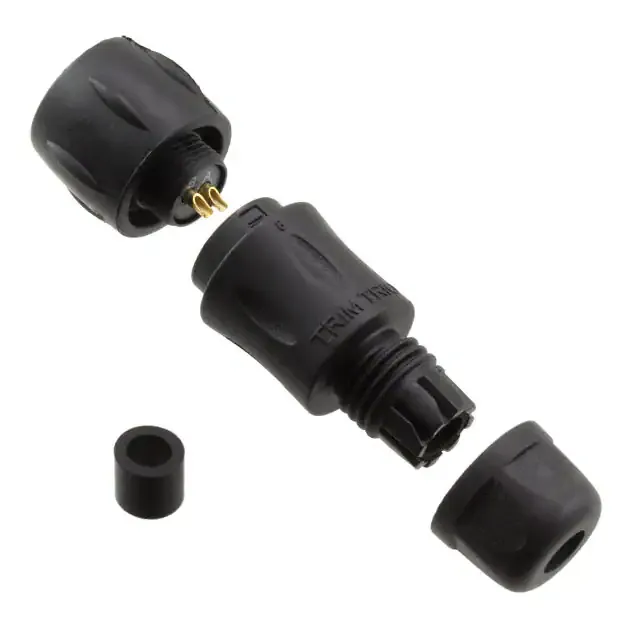 UTS6JC8E2S (CONN PLUG FMALE 2POS SOLDER CUP)