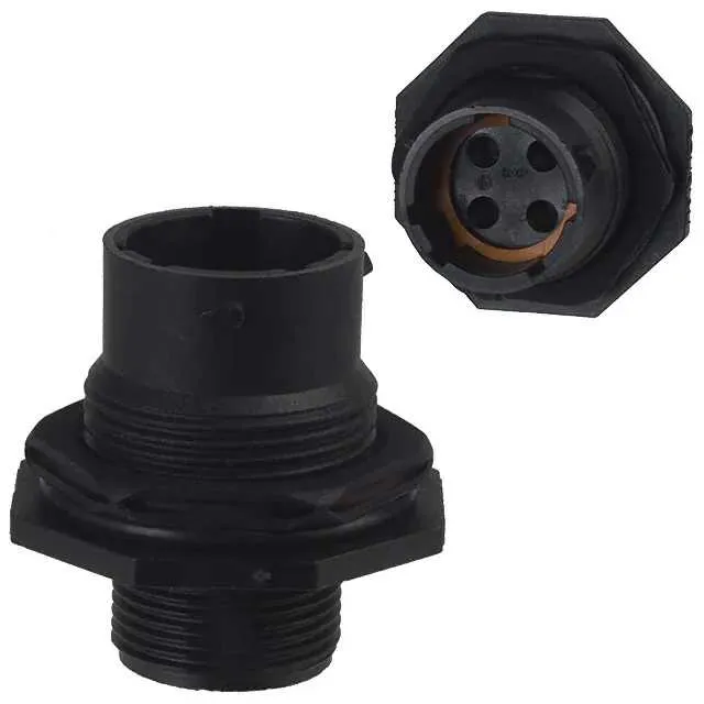 UTS7124P (CONN RCPT HSNG MALE 4POS PNL MT)