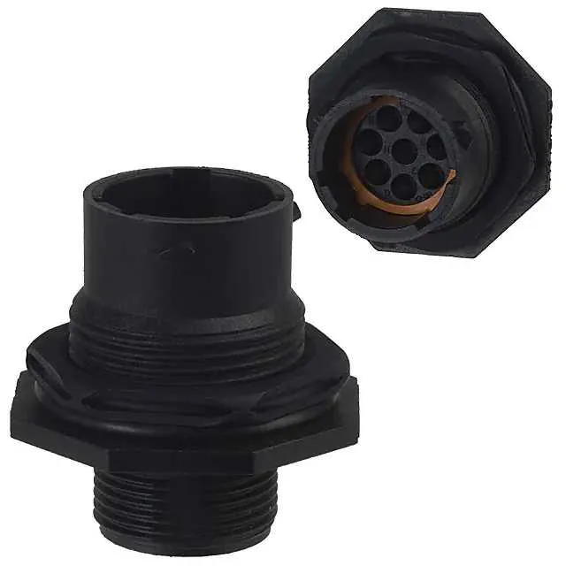UTS7128P (CONN RCPT HSNG MALE 8POS PNL MNT)