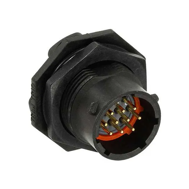 UTS712D10P (CONN RCPT MALE 10POS GOLD SOLDER)