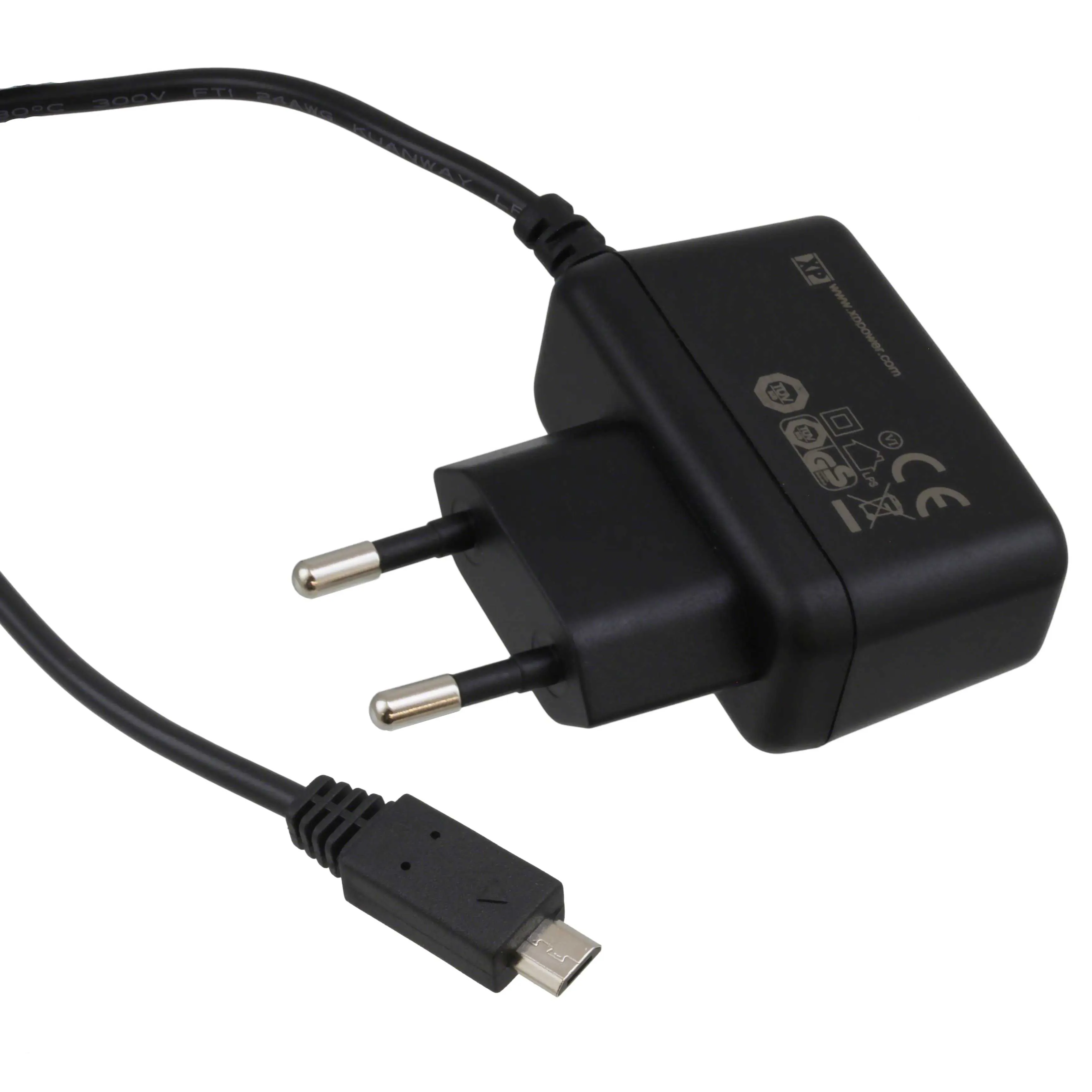 VEL05US050-EU-UB (AC/DC WALL MOUNT ADAPTER 5V 5W)