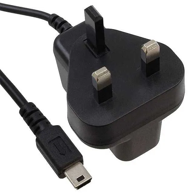 VEL05US050-UK-MB (AC/DC WALL MOUNT ADAPTER 5V 5W)