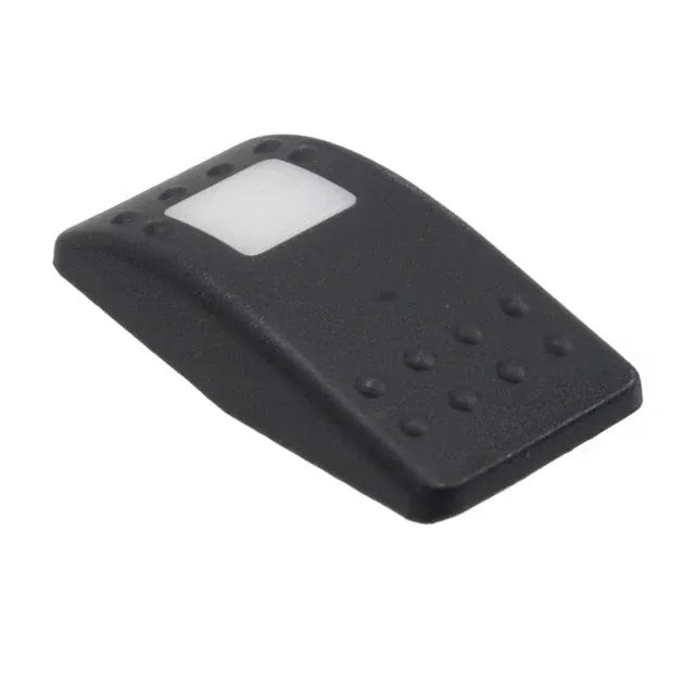 VVA9C00-000 (CAP ROCKER RECT BLK/WHT LENS)