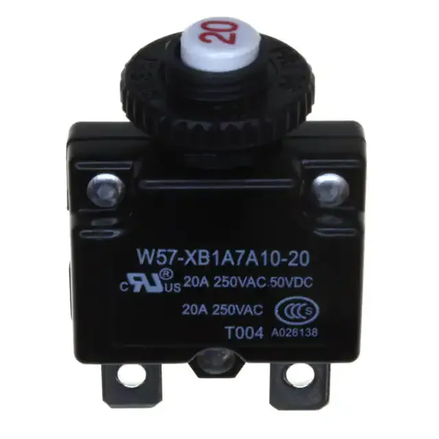 W57-XB1A7A10-20 (CIR BRKR THRM 20A 250VAC)
