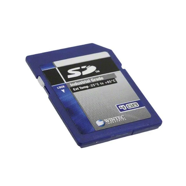 W7SD004GHXAI-H60PD-2Q2.A3 (MEMORY CARD SD 4GB SLC)