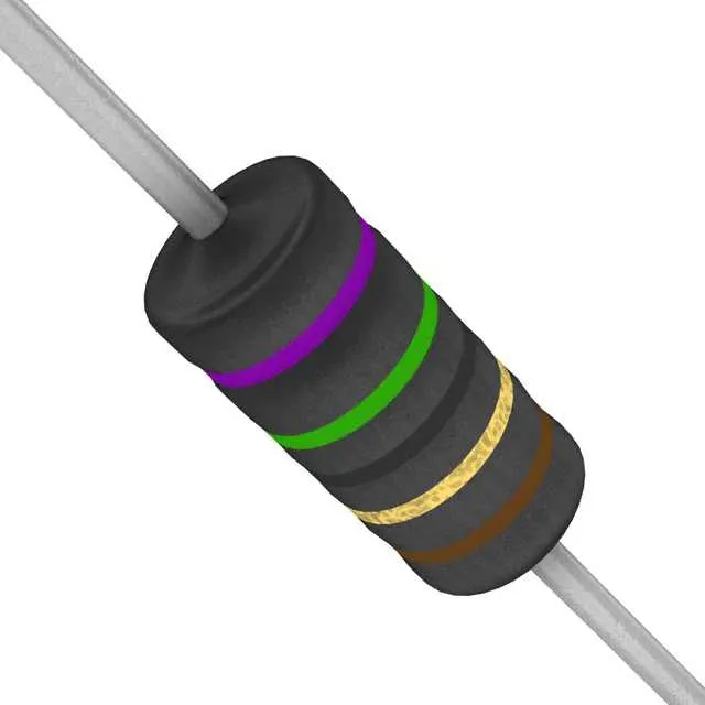WHB75RFET (RES 75 OHM 1W 1% AXIAL)