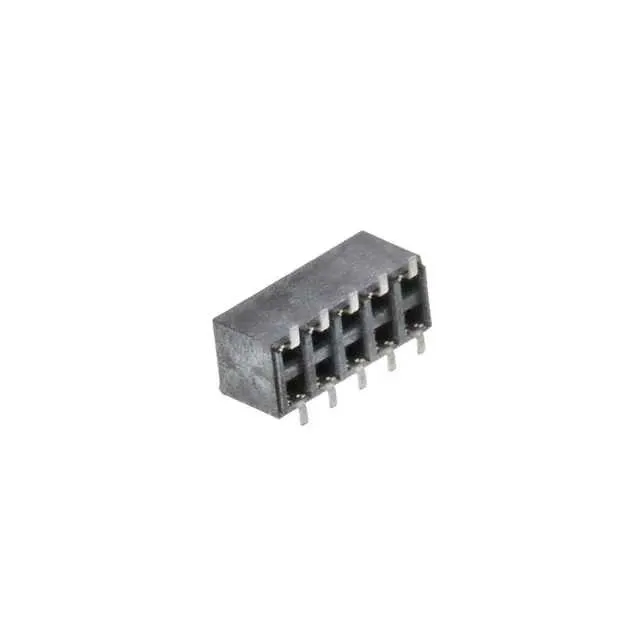 0791098404 (CONN RCPT 2MM DL SMD GOLD 10CKT)