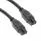 2451360810 (MEGAFIT 8CKT BLACK 1M OVERMOLDED)