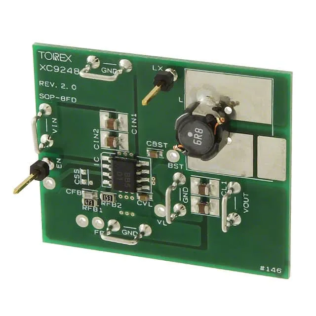 XC9248B08-EVB-3.3V (EVAL BOARD FOR XC9248B085QR-G)