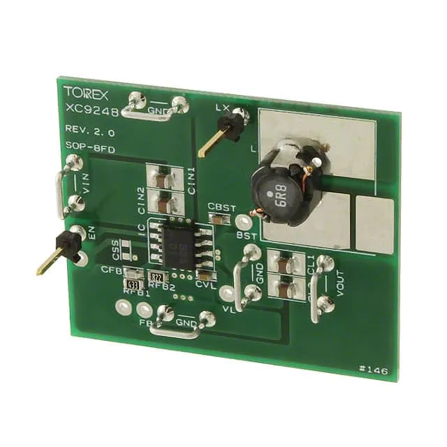 XC9248B08-EVB-5.0V (EVAL BOARD FOR XC9248B085QR-G)