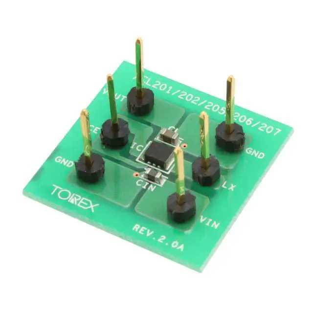 XCL206B153-EVB (BOARD EVAL XCL206B153AR-G 1.5V)