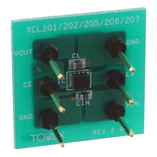 XCL206B183-EVB (BOARD EVAL XCL206B183AR-G 1.8V)