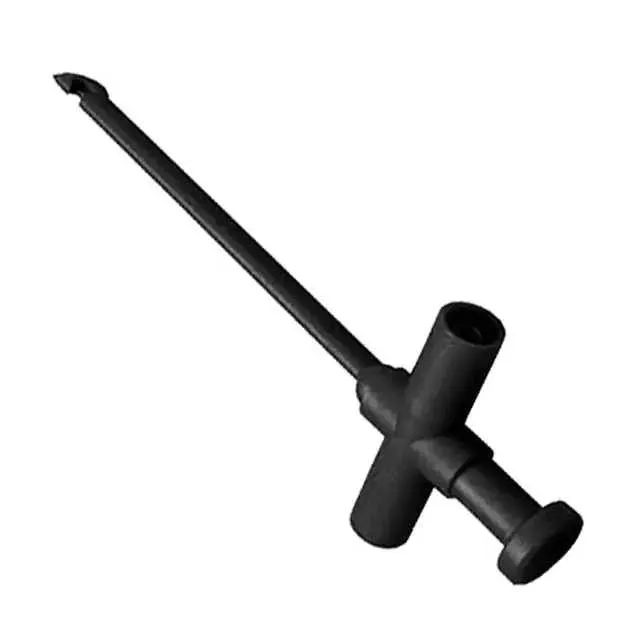 XELBLK (HOOK TEST CONN INS PIERCING BLK)