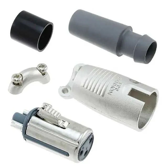 XLR311C (CONN PLUG FMALE XLR 3POS SOLDER)